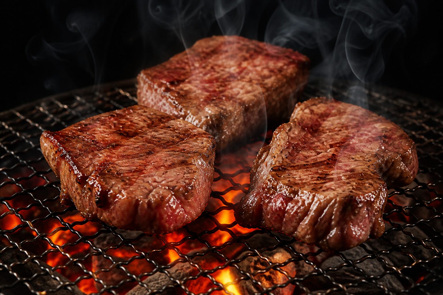 焼肉用に切った肩ロース