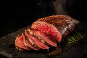 トモサンカクのステーキ