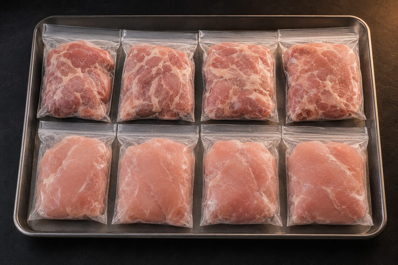 鶏肉の冷凍保存