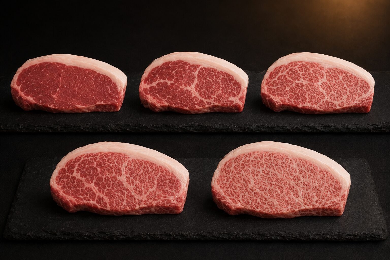 和牛のランク・霜降り(BMS)