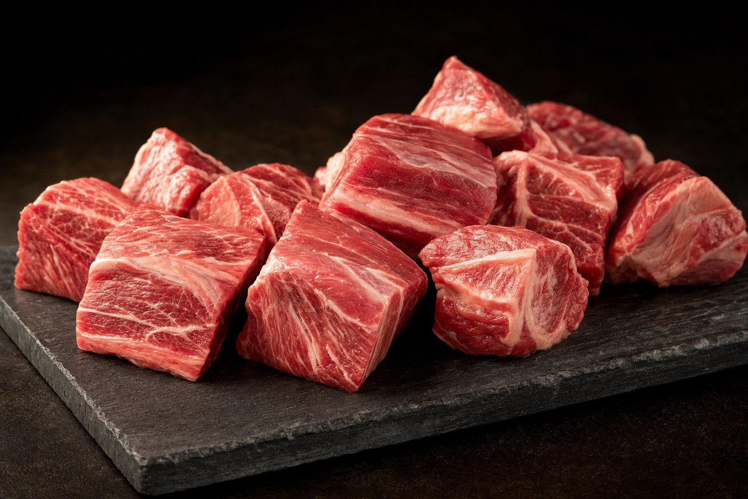 ビーフシチュー用の牛肉の角切り