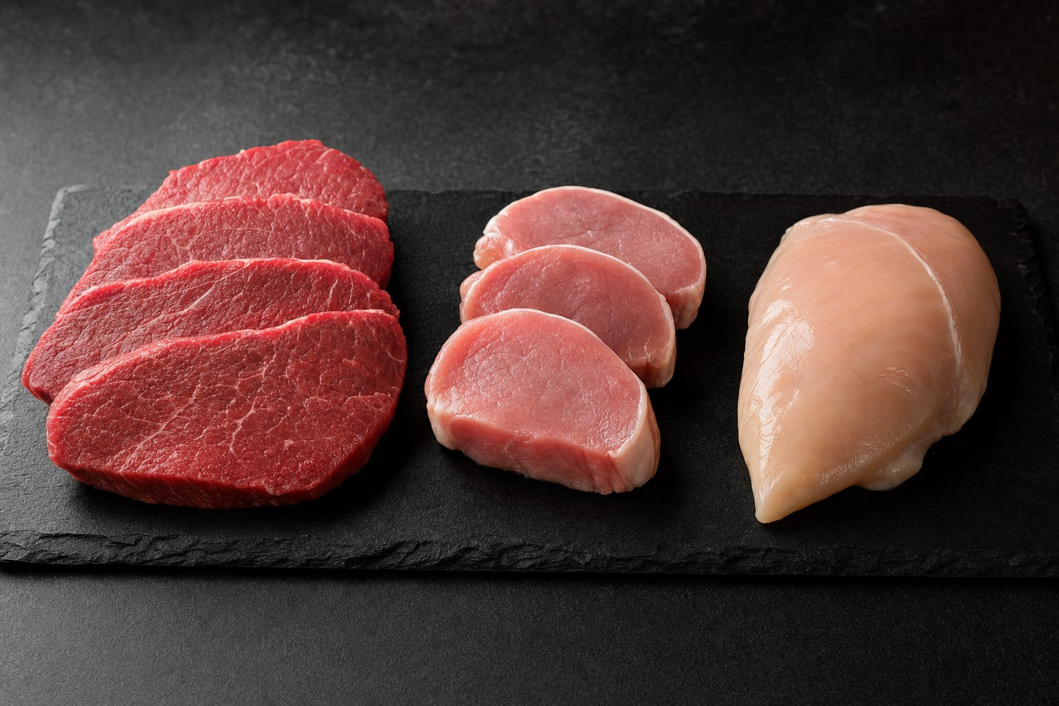 牛・豚・鶏の赤身肉